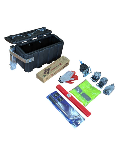 COFFRE DE RANGEMENT + SUPPORT - ROADSTER MOTO 1 V2 - KXL (Debon)