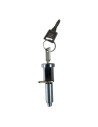 ANTIVOL SERRURE POUR TETE D'ATTELAGE Larg 40 50 60 (Rtn)