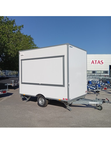 COMMERCIALE 300*203*230 1300 KG VOLET LATERAL - PORTE ARRIERE (Stock Uniquement)
