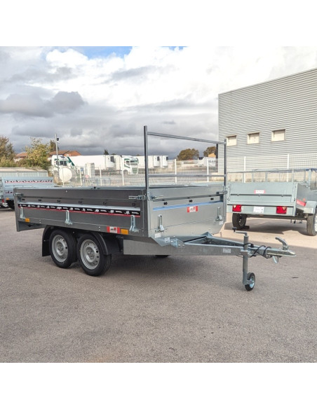 NORDIKA 262 -  263x145x40 - 500 KG PTC - 2 ESSIEUX (Sorel)