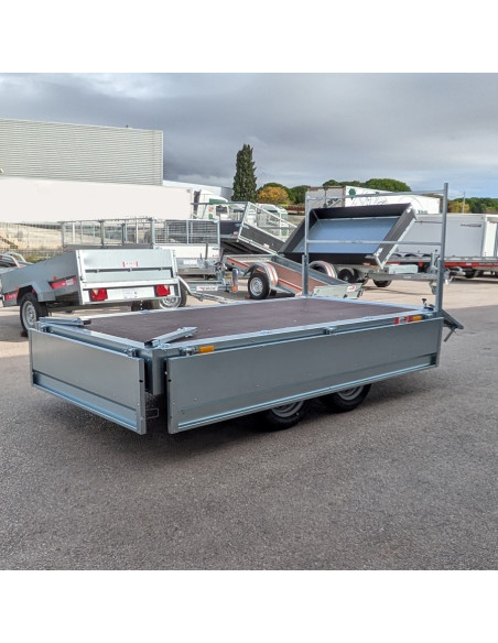 NORDIKA 262 -  263x145x40 - 500 KG PTC - 2 ESSIEUX (Sorel)