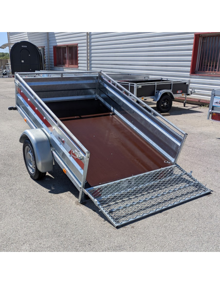 HAYON ARRIERE / PONT DE CHARGEMENT - Hauteur 60 cm - EXPERT LC 201 251 (Erde)