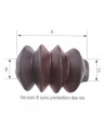 SOUFFLET 60S 90S 120S/SR 160S 200S/SR 250S 75S 100S 101VB 1,3VB 2,0VB  Ø28-38 L118 (Alko) Pièce d'origine