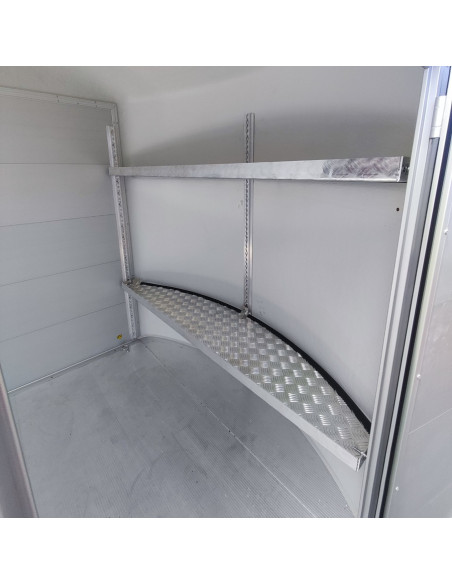 FOURGON ROADSTER C400 1300 KG PTC - ALU & POLY GRIS + P.LATERALE (Debon) PROMO VDL Stock Uniquement