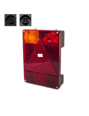 FEU GAUCHE RADEX 6800 anti-brouillard (Connectique carrée 5)