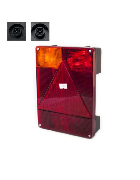 FEU GAUCHE RADEX 6800 anti-brouillard (Connectique carrée 5)