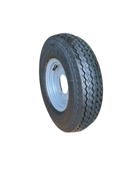 ROUE COMPLETE 480-8 4PR 4/0 - 85x115 - Pour remorque CCT4 (Yo Remorque)