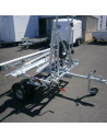 PORTE MOTO CCT4 MP3 - TRANSVERSAL - 260 KG DE CAPACITE (Yo Remorques)