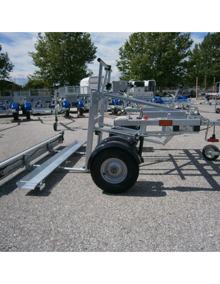PORTE MOTO CCT4 - TRANSVERSAL - 260 KG DE CAPACITE (Yo Remorques)