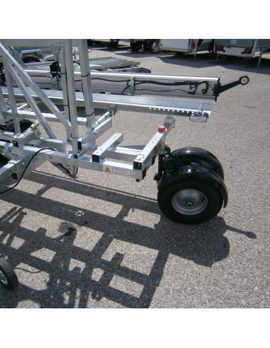PORTE MOTO CCT4 - TRANSVERSAL - 260 KG DE CAPACITE (Yo Remorques)