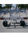 PORTE MOTO CCT4 - TRANSVERSAL - 260 KG DE CAPACITE (Yo Remorques)