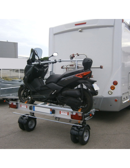 PORTE MOTO CCT4 - TRANSVERSAL - 260 KG DE CAPACITE (Yo Remorques)