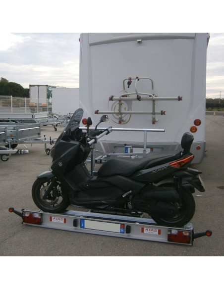 PORTE MOTO CCT4 - TRANSVERSAL - 260 KG DE CAPACITE (Yo Remorques)