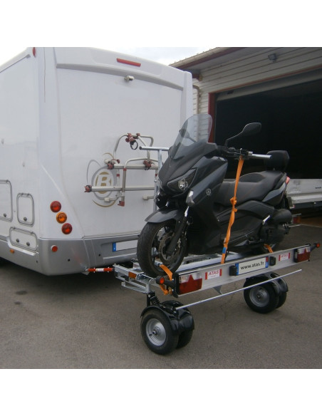 PORTE MOTO CCT4 - TRANSVERSAL - 260 KG DE CAPACITE (Yo Remorques)