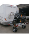 PORTE MOTO CCT4 - TRANSVERSAL - 260 KG DE CAPACITE (Yo Remorques)