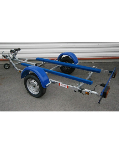 PORTE JET SKI - 500 KG PTC - PLAQUE DE FEUX AMOVIBLE - G500J20 (Sunway)