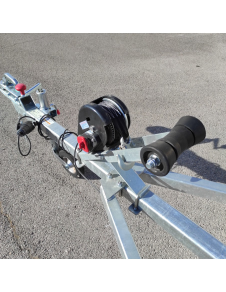 PORTE JET SKI - 500 KG PTC - FEUX LEDS ETANCHES - G500J20 (Sunway)