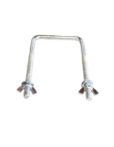 SUPPORT ROUE DE SECOURS - BRIDE FILETEE - POUR PERCAGE JANTE 100*4 (Sunway)