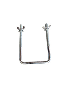 SUPPORT ROUE DE SECOURS - BRIDE FILETEE - POUR PERCAGE JANTE 100*4 (Sunway) 2