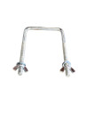 SUPPORT ROUE DE SECOURS - BRIDE FILETEE - POUR PERCAGE JANTE 100*4 (Sunway)