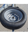 SUPPORT ROUE DE SECOURS - BRIDE FILETEE - POUR PERCAGE JANTE 100*4 (Sunway)