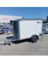 FOURGON ROADSTER C255 255x125x155 - 750 KG NON FREINE - COMPOSITE - GRIS + P. LATERALE + JANTES ALU (Debon)