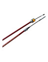 CABLE de FREIN - DOUILLE 23mm - LT1230-G1020 - FILETAGE 8mm (Alko pièce d'origine)