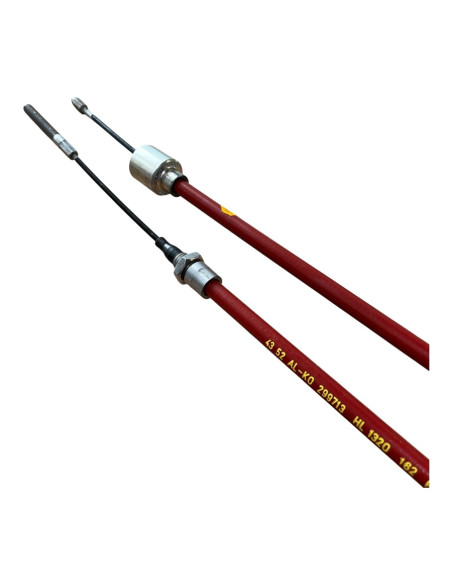 CABLE de FREIN - DOUILLE 23mm - LT1530-G1320 - FILETAGE 8mm (Alko pièce d'origine)