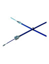 CABLE de FREIN - DOUILLE 23mm - LT1757-G1530 - FILETAGE 8mm (compatible Alko)