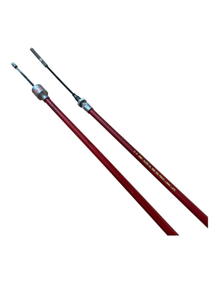 CABLE de FREIN - DOUILLE 25mm - L1360-G1100 - FILETAGE 10mm (Alko pièce d'origine)