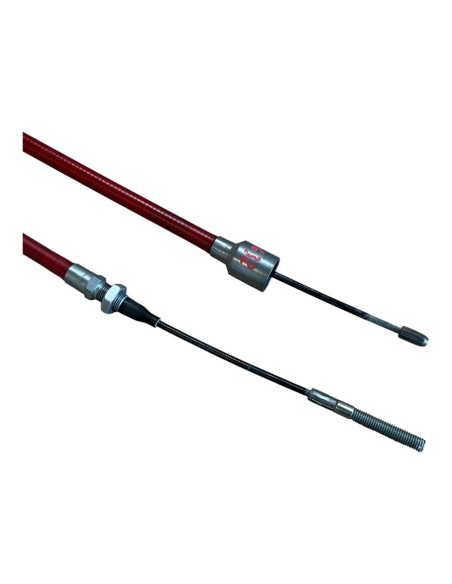 CABLE de FREIN - DOUILLE 25mm - L1360-G1100 - FILETAGE 10mm (Alko pièce d'origine)
