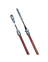CABLE de FREIN - LUMIERE 15,5x7,5mm - LT1385-G1150 - FILETAGE 8mm (Alko pièce d'origine)