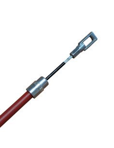 CABLE de FREIN - LUMIERE 15,5x7,5mm - LT1385-G1150 - FILETAGE 8mm (Alko pièce d'origine) 2