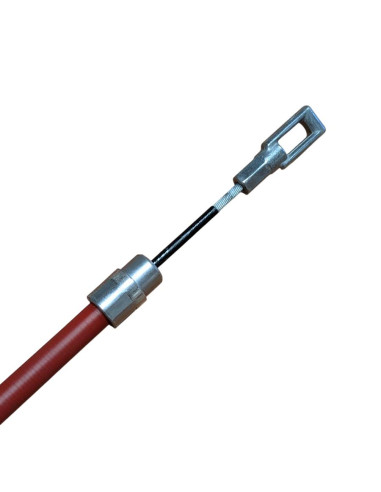 CABLE de FREIN - LUMIERE 15,5x7,5mm - LT1385-G1150 - FILETAGE 8mm (Alko pièce d'origine)