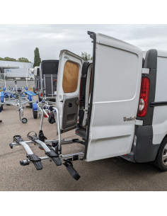 PORTE-VELOS COULISSANT SD260 POUR FOURGON PORTES BATTANTES