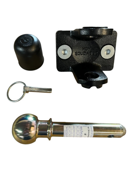 BOULE MIXTE CHAPE PERCAGE 90 x 2 Ø 17 PTC 1500-BOULE & 3500-ANNEAU (Pommier)