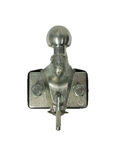 BOULE de 50 QUEUE D'ARRONDE  AMOVIBLE - PERCAGE 90 x 2 Ø 17 - TRACTION : 3000 KG