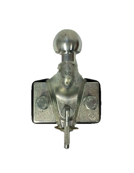 BOULE de 50 QUEUE D'ARRONDE  AMOVIBLE - PERCAGE 90 x 2 Ø 17 - TRACTION : 3000 KG