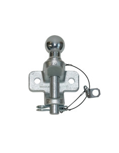 BOULE MIXTE CHAPE PERCAGE 90 x 2 Ø 17 PTC 1500-BOULE &  3500-ANNEAU - S:250