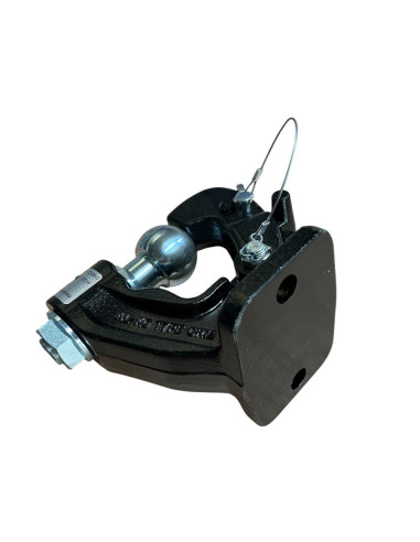 BOULE MIXTE CROCHET PERCAGE 90 x 2 Ø 17 PTC 3500-BOULE &  3500-ANNEAU - S:340