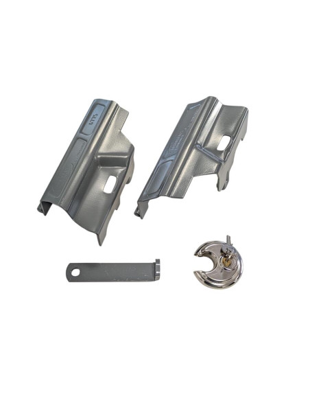 ANTIVOL REMORQUE UNIVERSEL - COMPACT + CADENAS - REMORQUE ATTELEE / DETELEE