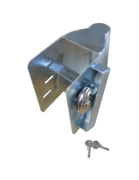 ANTIVOL REMORQUE UNIVERSEL - COIFFANT + CADENAS - REMORQUE ATTELEE / DETELEE