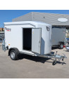 FOURGON ROADSTER 255 - 255x125x155 - 750 KG NON FREINE - COMPOSITE - BLANC + P. LATERALE (Debon)