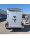 FOURGON ROADSTER 255 - 255x125x155 - 750 KG NON FREINE - COMPOSITE - BLANC + P. LATERALE (Debon)