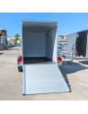 FOURGON ROADSTER 255 - 255x125x155 - 750 KG NON FREINE - COMPOSITE - BLANC + P. LATERALE (Debon)