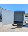 FOURGON ROADSTER 255 - 255x125x155 - 750 KG NON FREINE - COMPOSITE - BLANC + P. LATERALE (Debon)