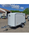 FOURGON ROADSTER 255 - 255x125x155 - 750 KG NON FREINE - COMPOSITE - BLANC + P. LATERALE (Debon)