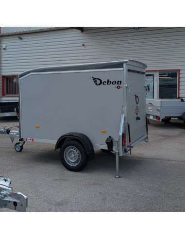 FOURGON ROADSTER 255 - 255x125x155 - 1300 KG - COMPOSITE - GRIS (Debon)