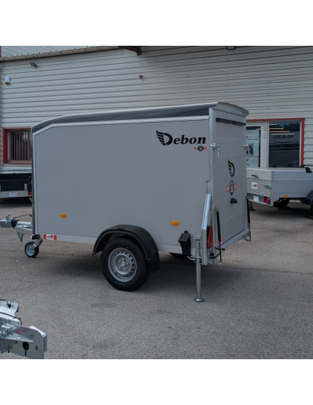 FOURGON ROADSTER 255 - 255x125x155 - 1300 KG - COMPOSITE - GRIS (Debon)