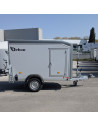 FOURGON ROADSTER 255 - 255x125x155 - 1300 KG - COMPOSITE - GRIS + P. LATERALE (Debon)